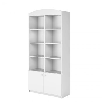   Babydreams széles könyvesszekrény gyerekeknek, szín: fehér