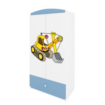   Babydreams szekrény markolós dizájnnal, szín: világoskék